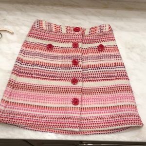 Julie Brown tweed mini skirt. New no tags